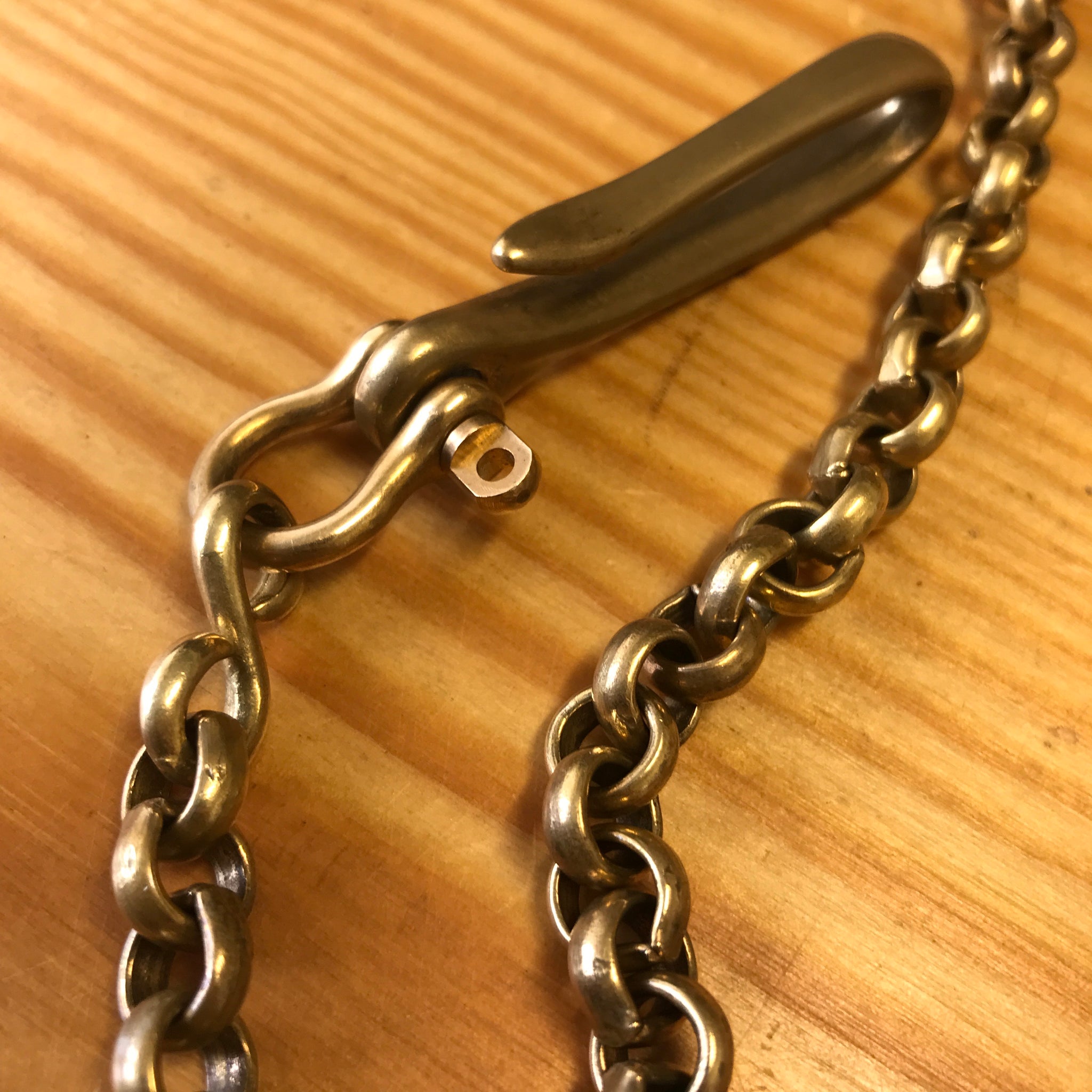 Brass Wallet Chain